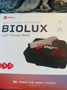 CHRONIC PAIN SUFFERERS* Lifepro Biolux Light Therapy Wand - White